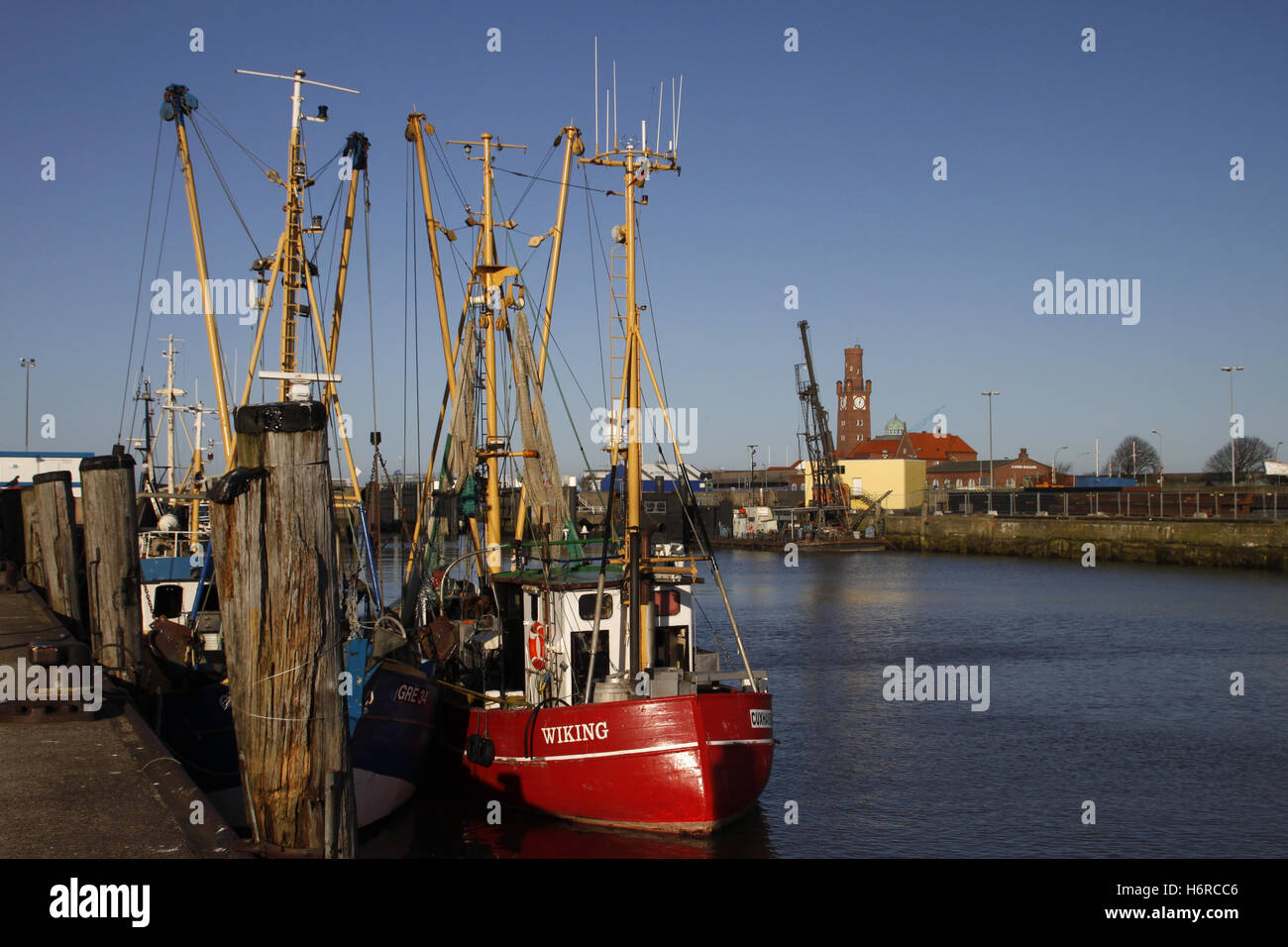 Fishing Trawler Masts High Resolution Stock Photography and Images - Alamy