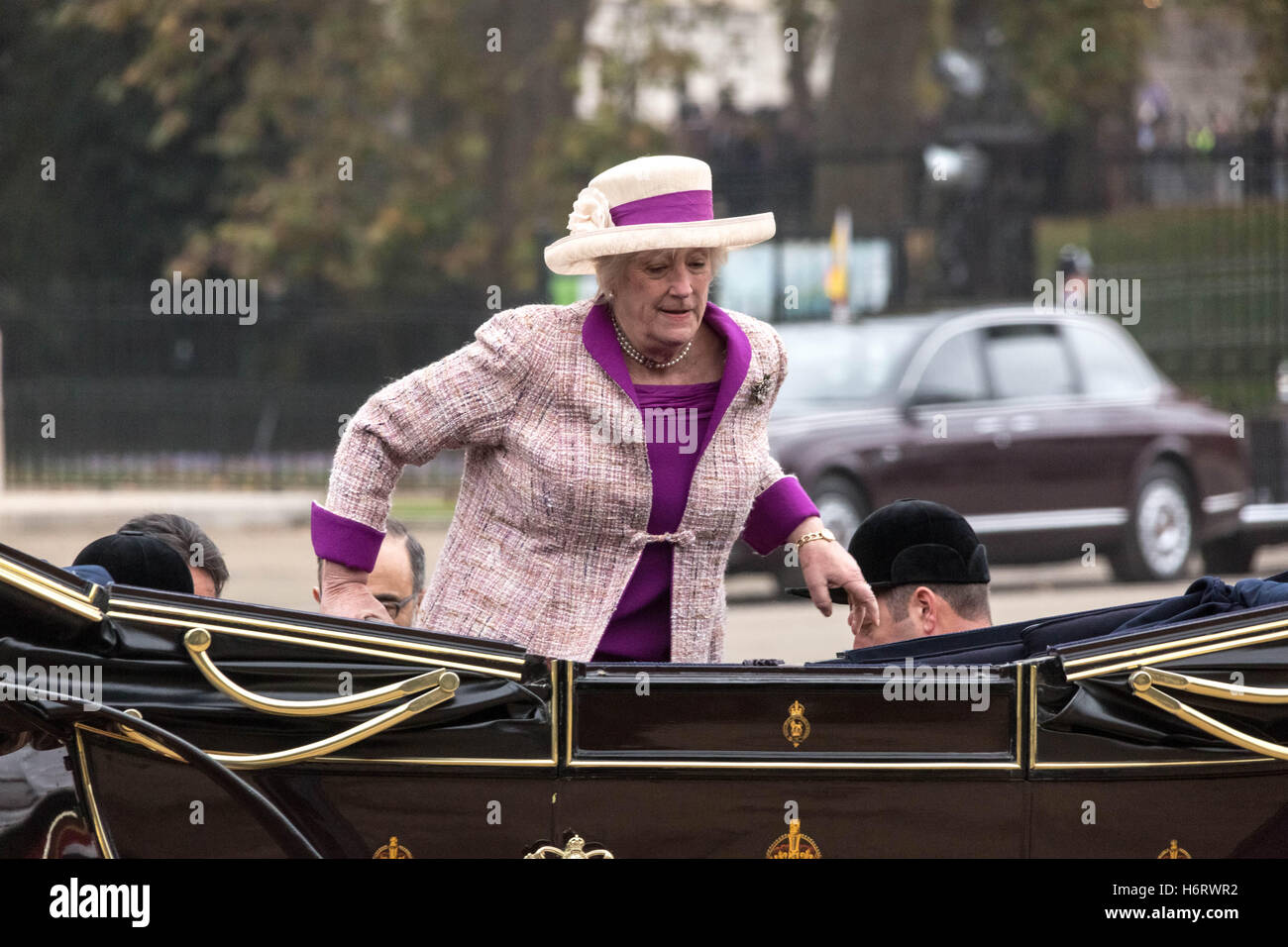 London, UK. 1st November, 2016. The Countess of Airlie, Virginia Ogilvy