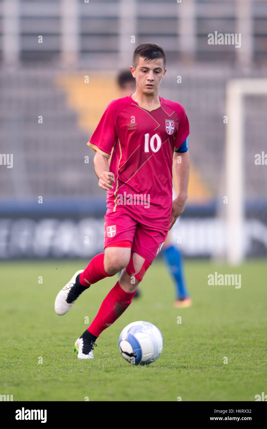 Ravenna, Italy. 31st Oct, 2016. Armin Djerlek (SRB) Football/Soccer ...