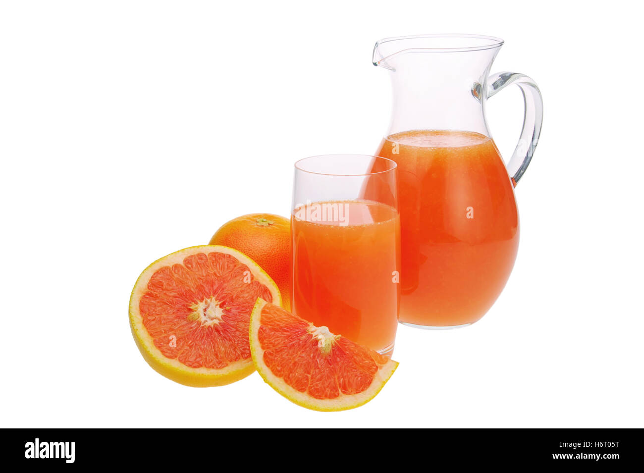 grapefruit juice - juice from grapefruit 02 Stock Photo