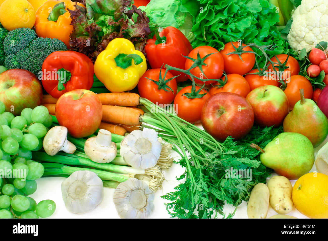 food aliment arrangement progenies fruits fruit vegetable produce vegetables fabricate orange food aliment pepper arrangement Stock Photo