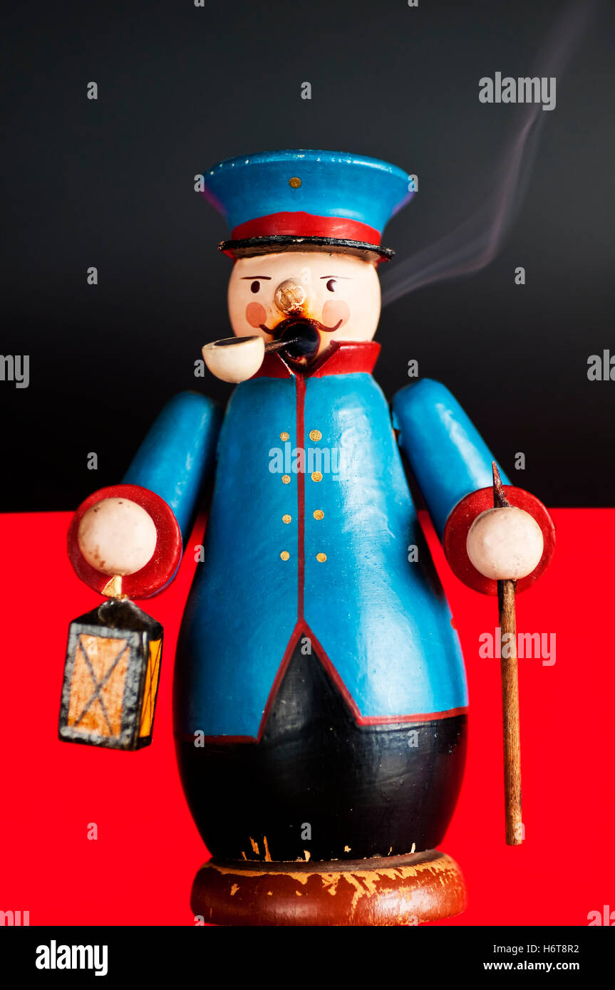 nice, whistle, wood figure, night-watchman, design, shaping, formation ...