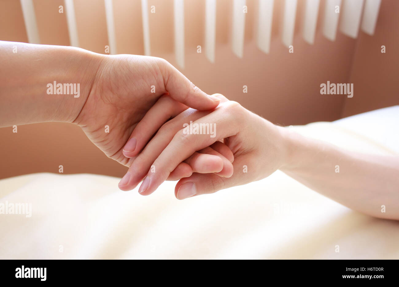 Teens helping old people hi-res stock photography and images - Alamy