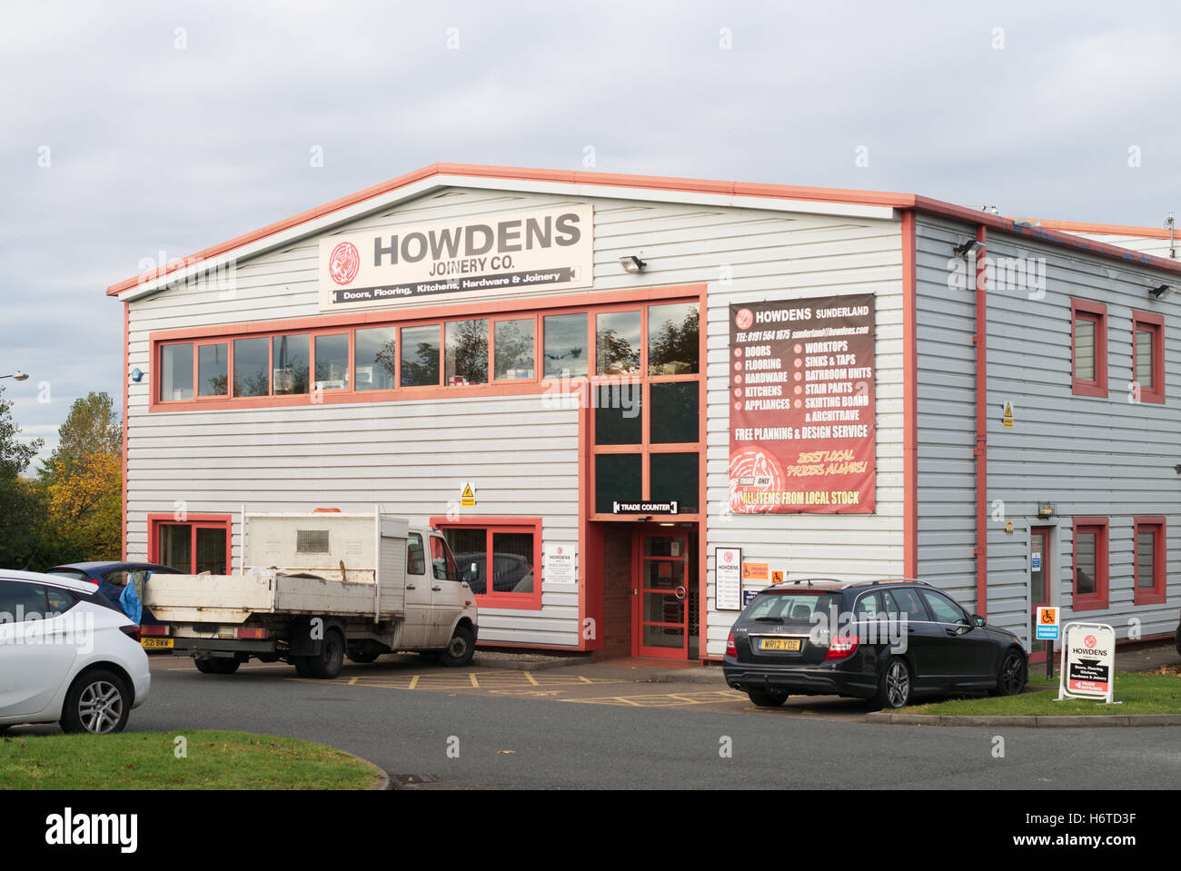 Howdens joinery Co., Sunderland, Tyne and Wear, England, UK Stock Photo