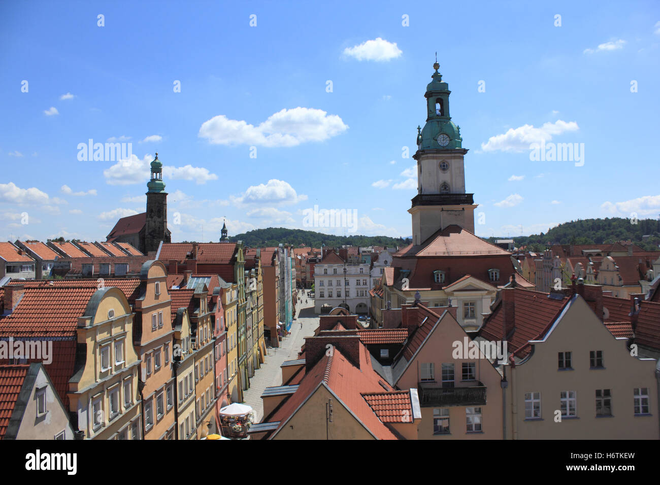 city, town, style of construction, architecture, architectural style, poland, Stock Photo