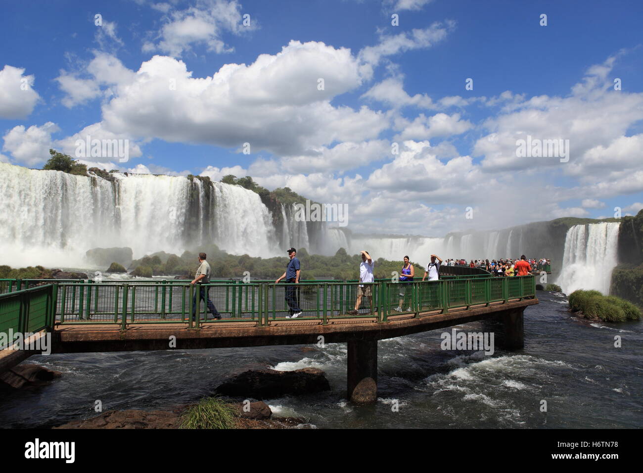 iguazu falls brazil Stock Photo