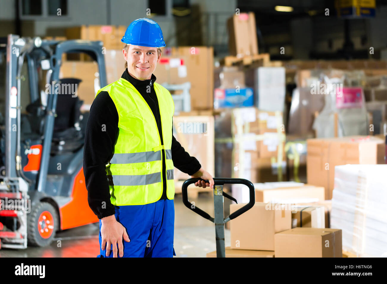logistics, conveyance, warehouse, provision camp, stock, buffer stock, Stock Photo