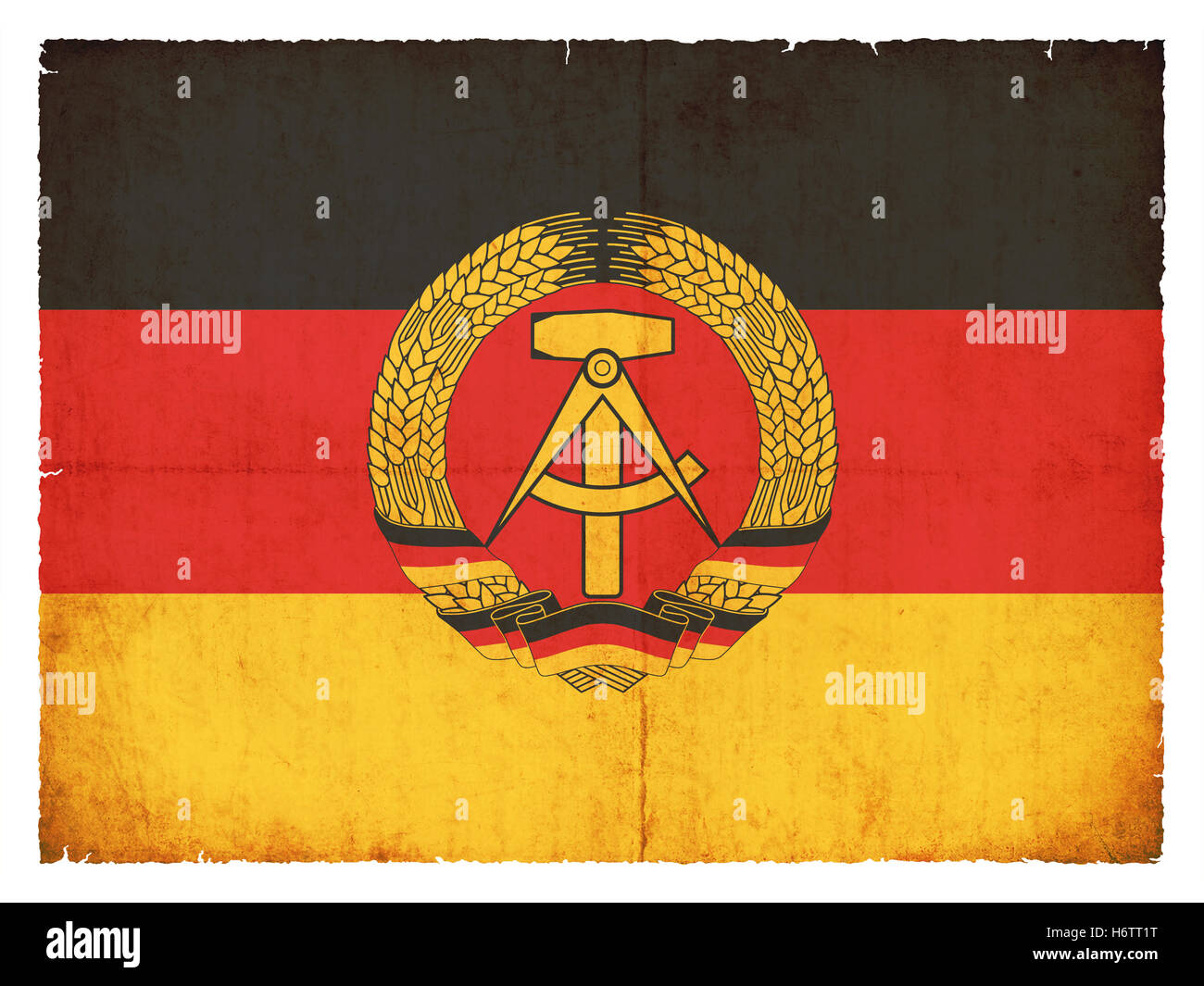 East german flag hi-res stock photography and images - Alamy