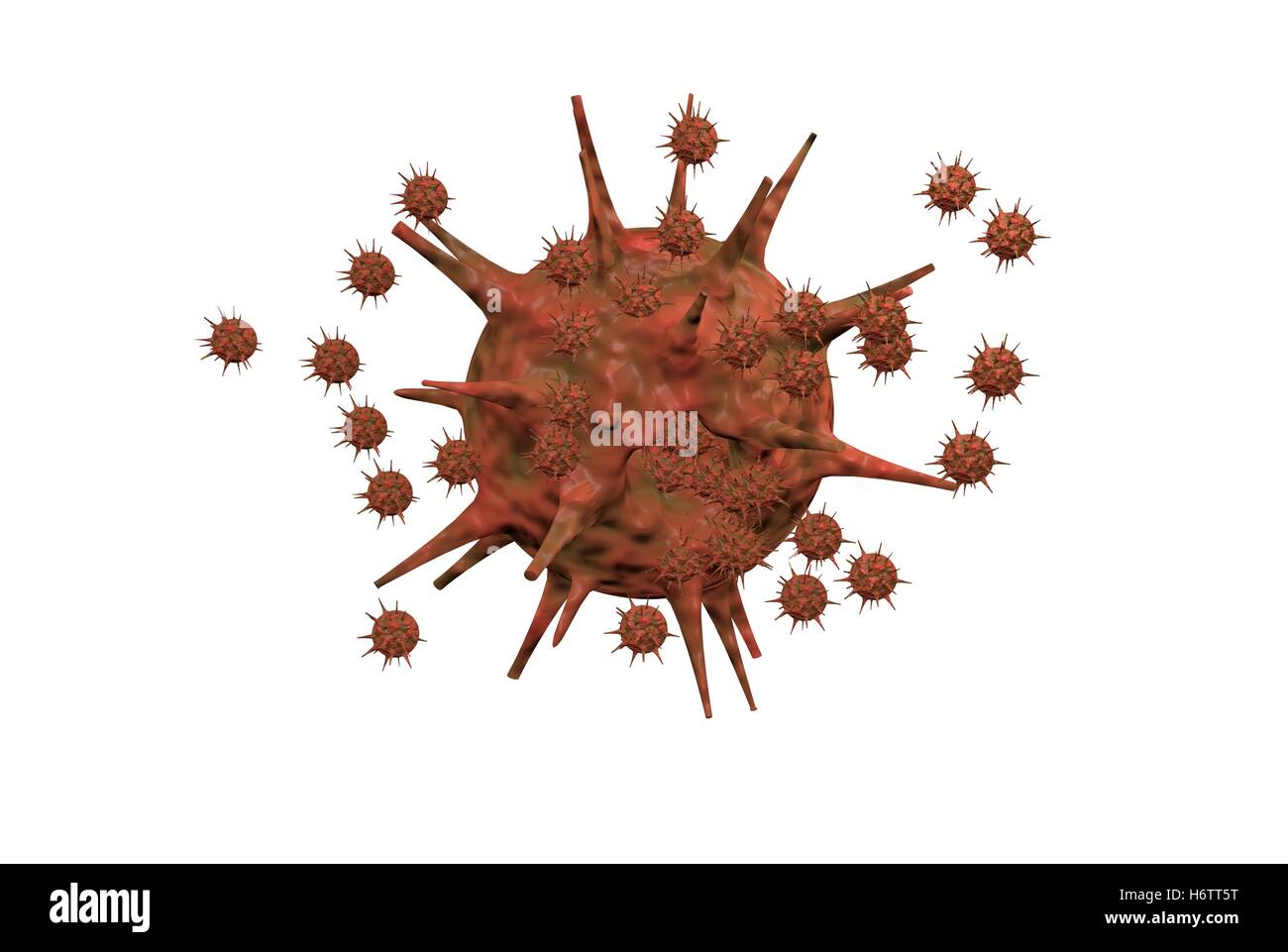 Flu virus microscope hi-res stock photography and images - Alamy