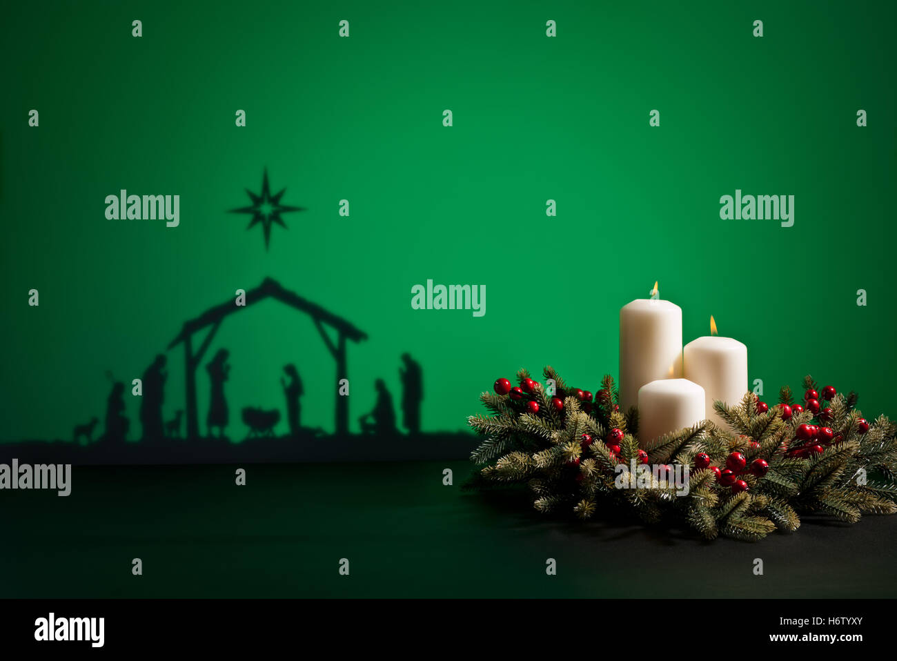 religious holiday birth childbirth parturition delivery night nighttime