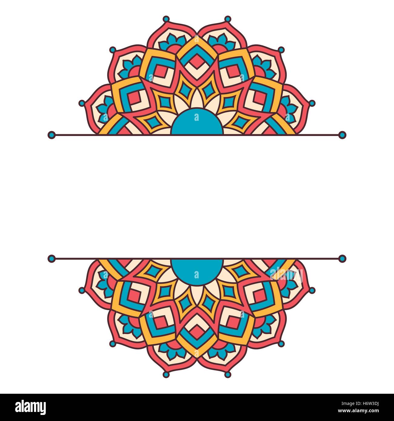 Mandala Stock Vector Images - Alamy