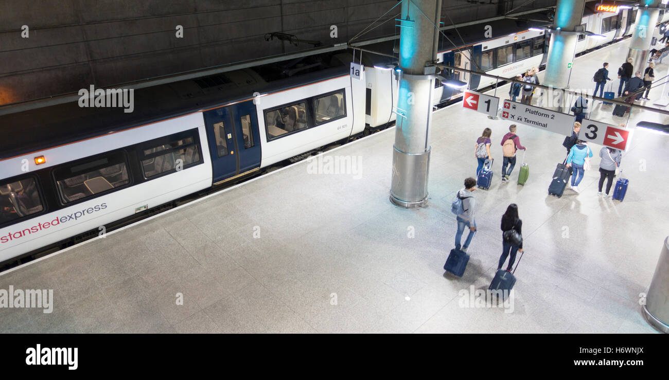 Stansted express train stansted airport hires stock photography and images Alamy