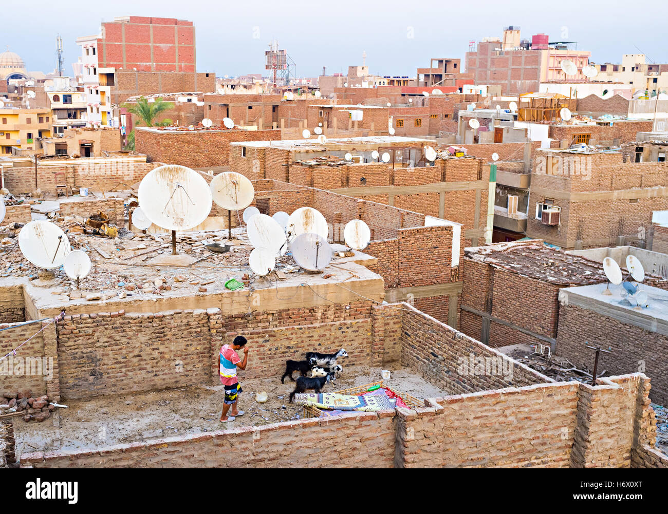 Arab house roof hi-res stock photography and images - Alamy