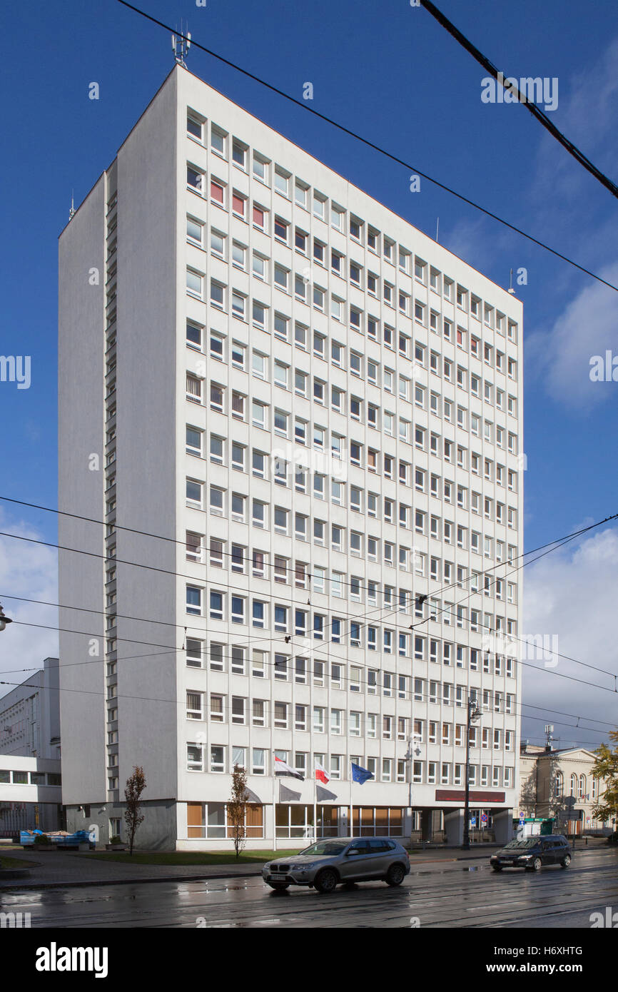 Biurowiec Urzędu Wojewódzkiego Stock Photo