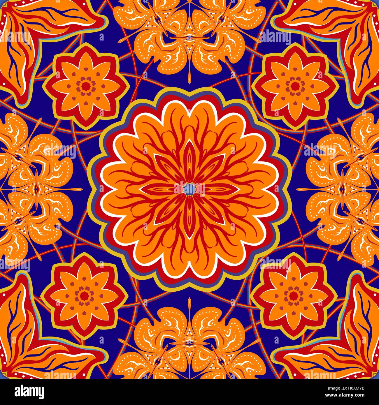 Eastern mediterranean flower Stock Vector Images - Alamy