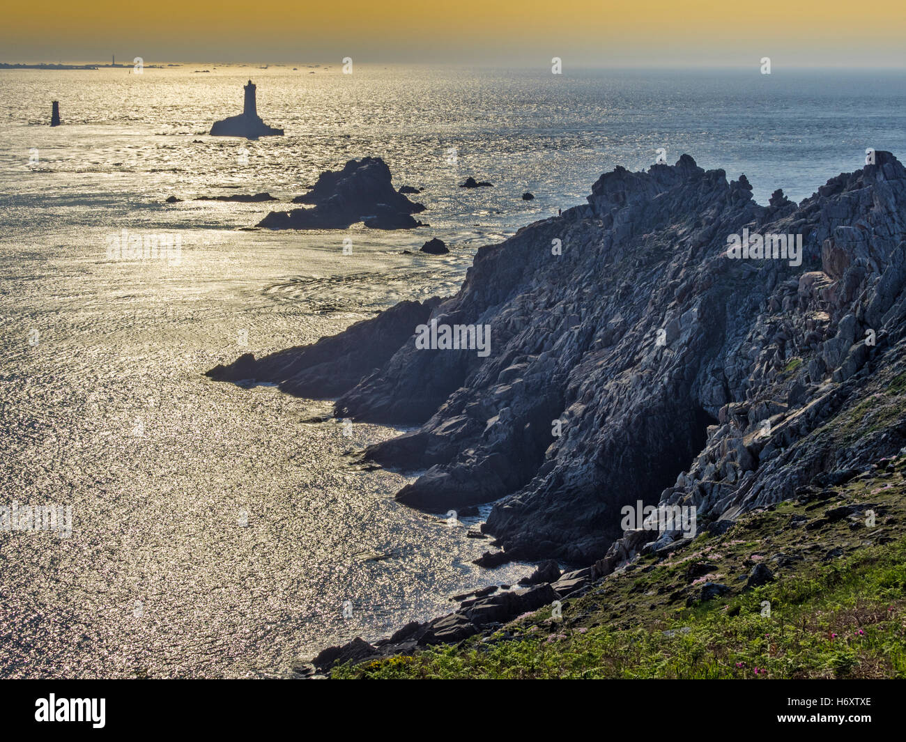 Pointe du Raz, Brittany, France Stock Photo Alamy