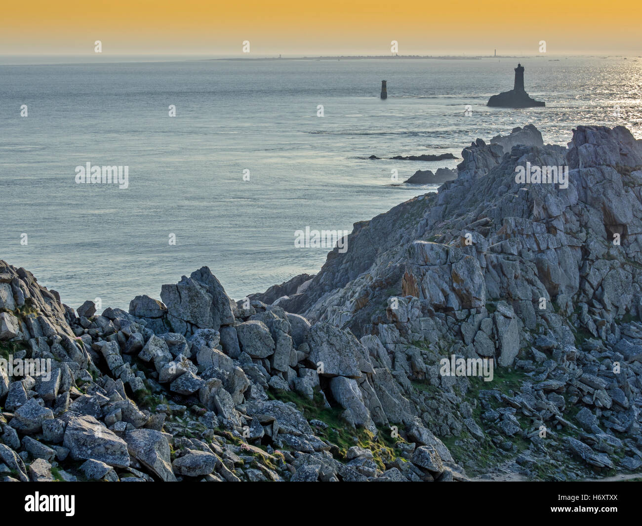 Pointe du Raz, Brittany, France Stock Photo Alamy