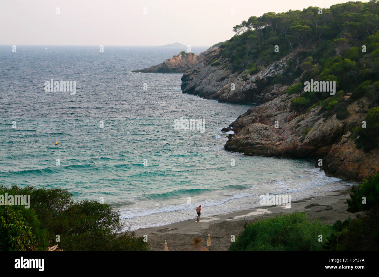 Impressionen: Mittelmeer, Ibiza, Spanien. Stock Photo