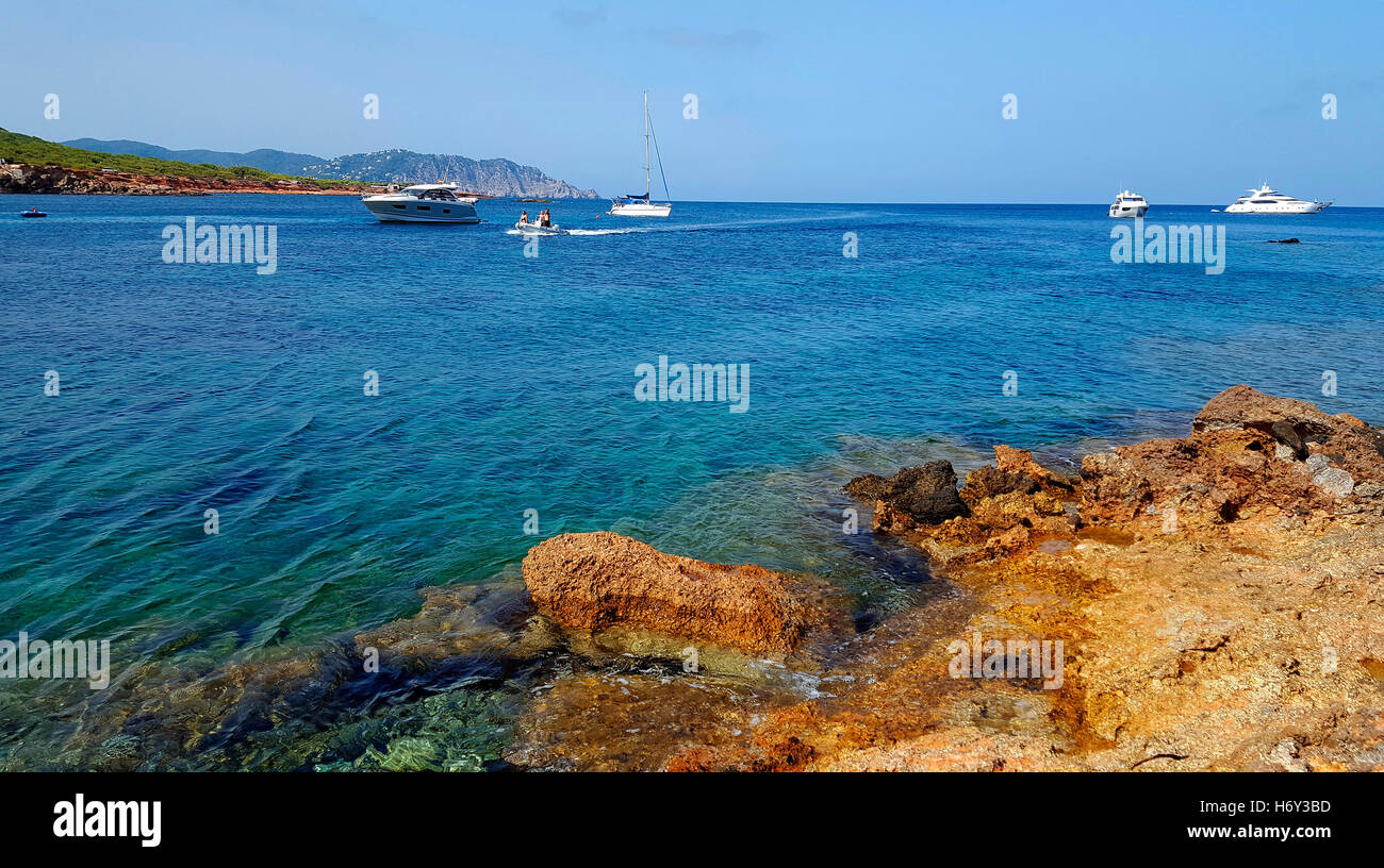 Impressionen: Mittelmeer, Ibiza, Spanien. Stock Photo