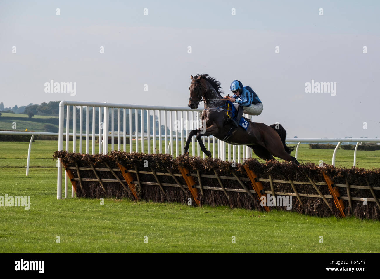 Horse Racing Track, Uk Stock Photos & Horse Racing Track, Uk Stock