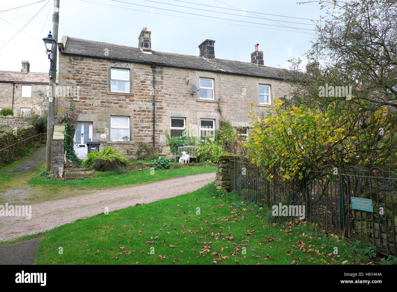 Middlesmoor, Nidderdale, North Yorkshire a small village high up in the