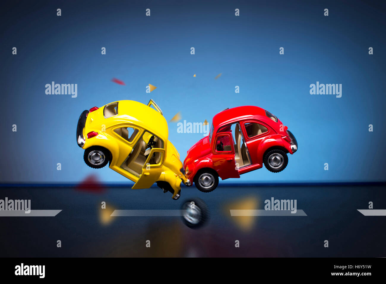 Izmir, Turkey February 16, 2015. Classic volkswagen bug cars scale