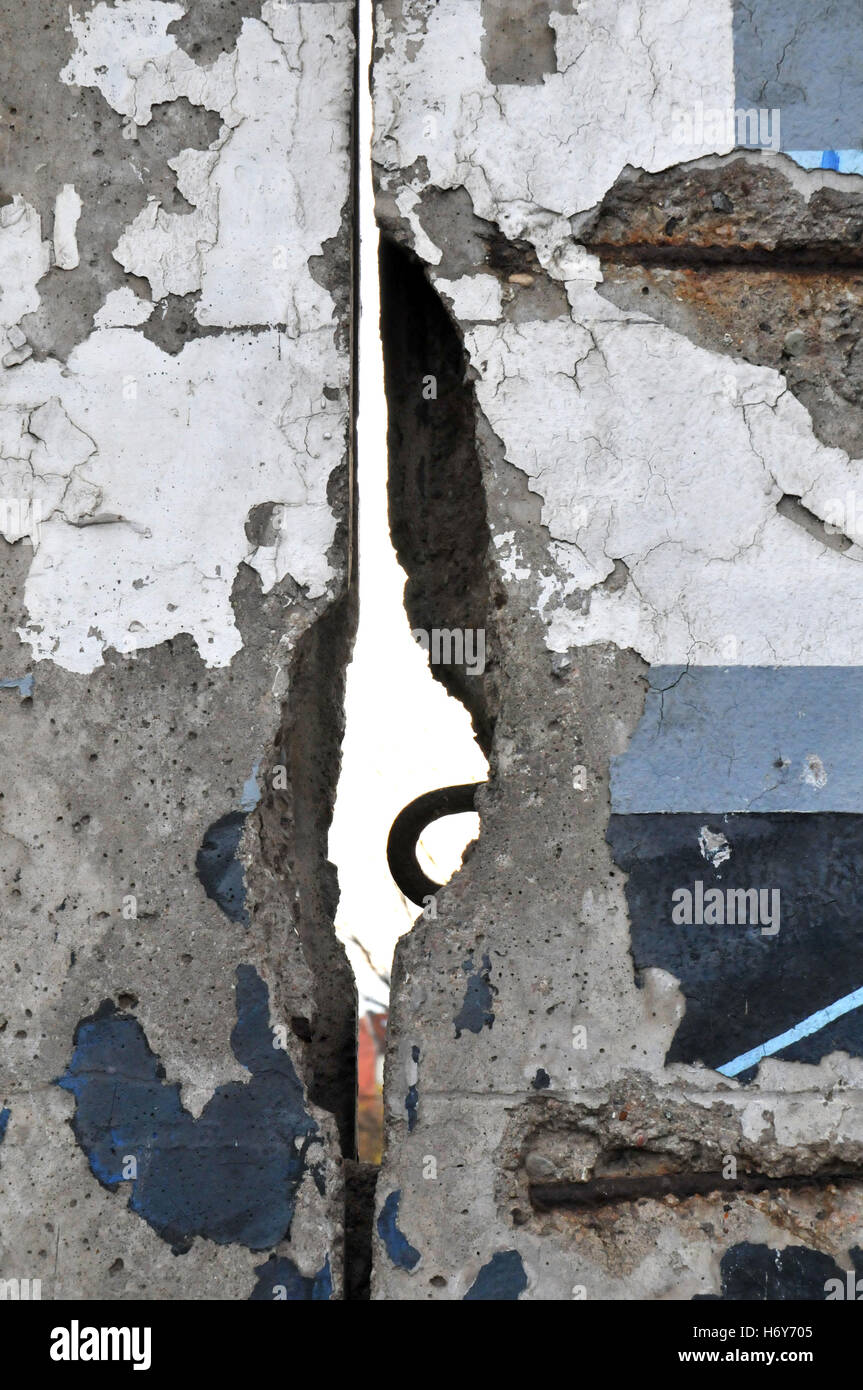 hole on the wall Stock Photo Alamy