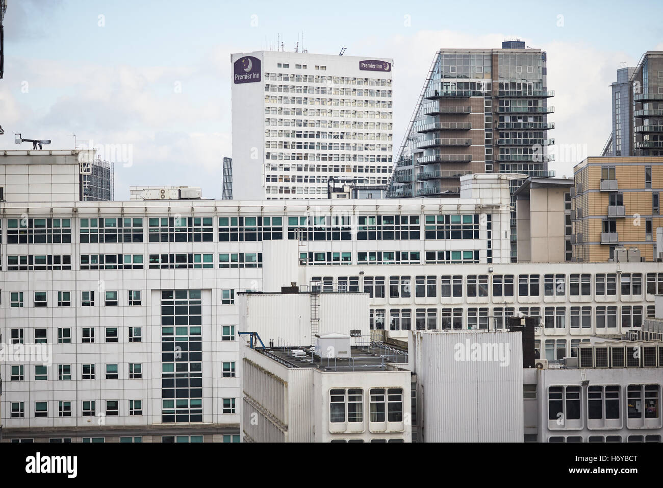 Salford tax offices Manchester City Centre Stock Photo Alamy