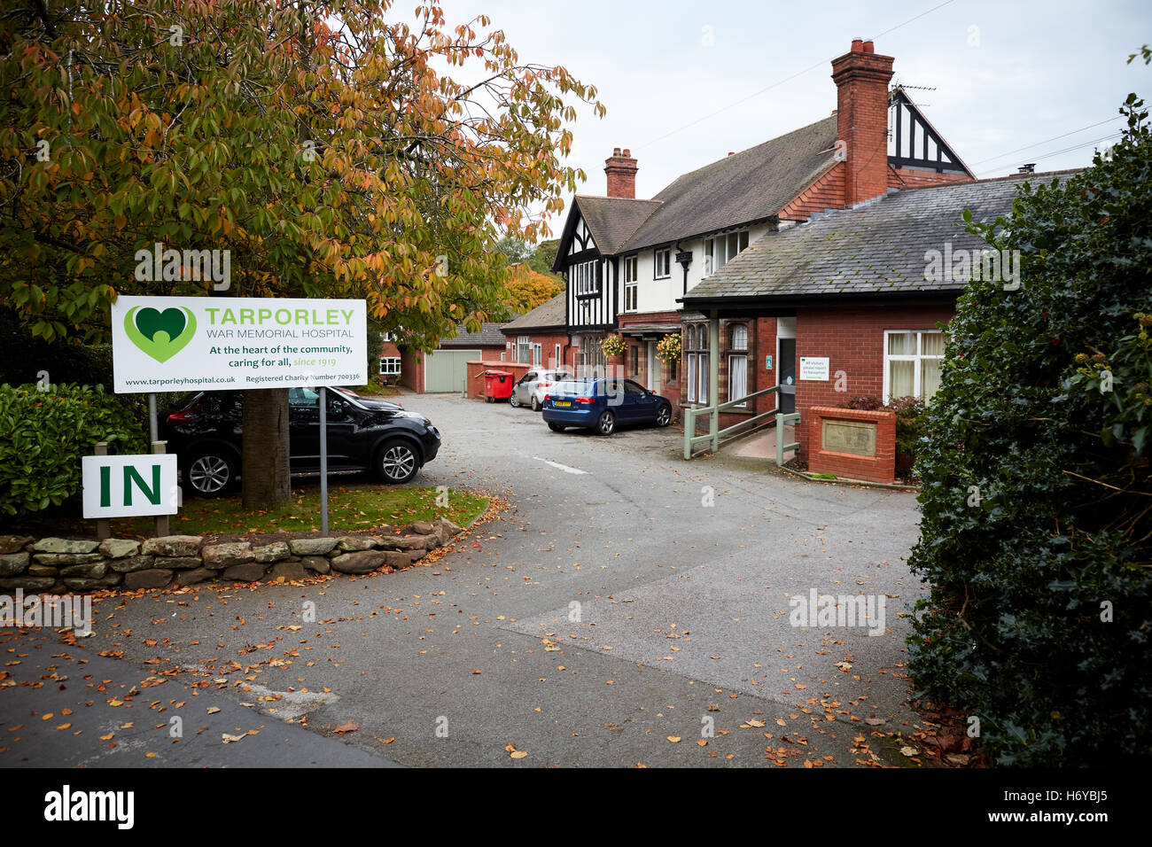 Tarporley War Memorial Hospital Cheshire Stock Photo