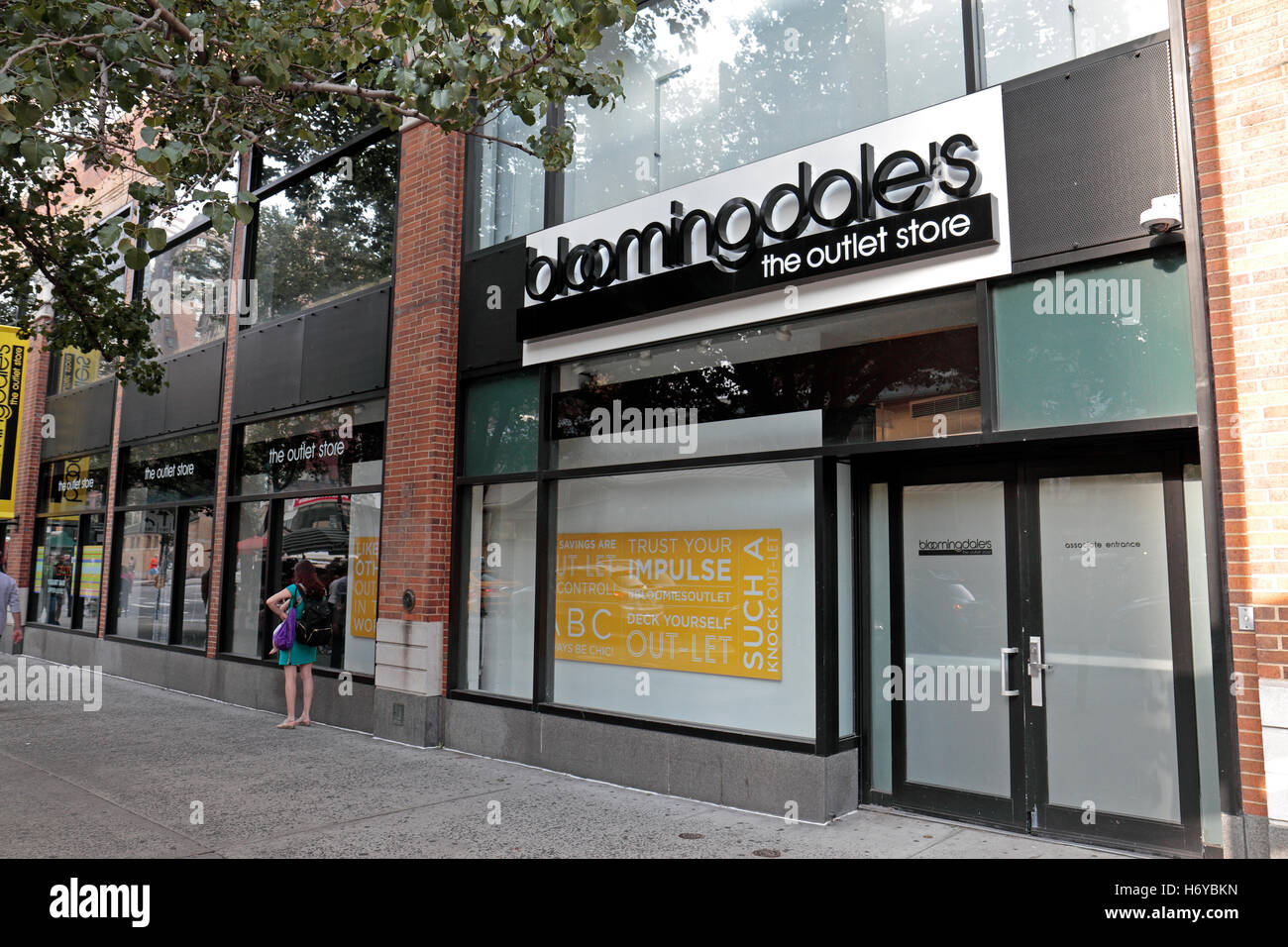 The Blooningdales Outlet Store in Manhattan, New York, United States Stock  Photo - Alamy