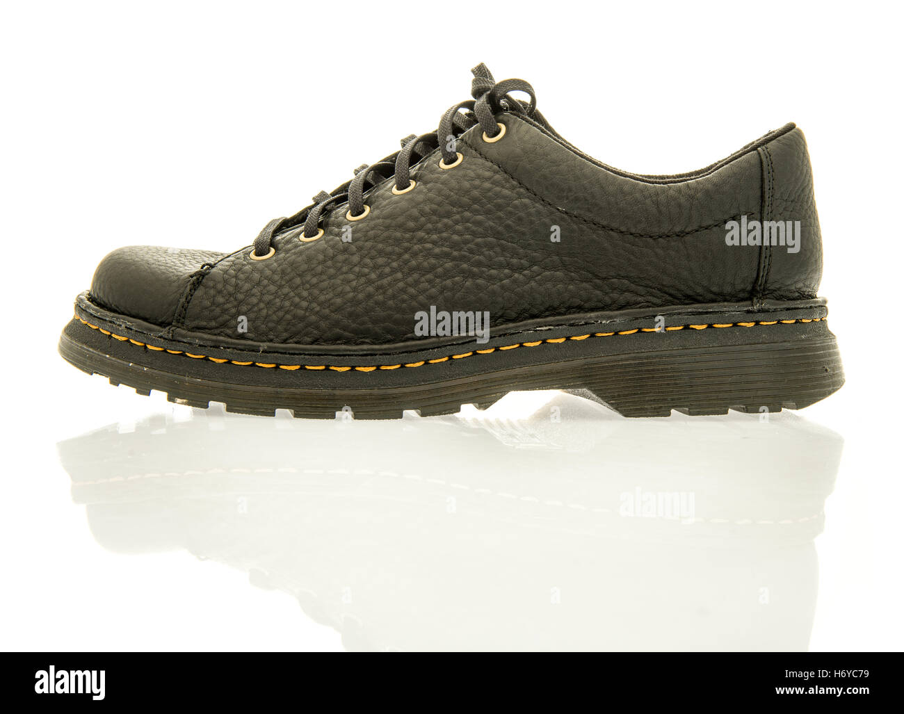Winneconne, WI - 2 November 2016: Dr. Martens shoe on an isolated background. Stock Photo