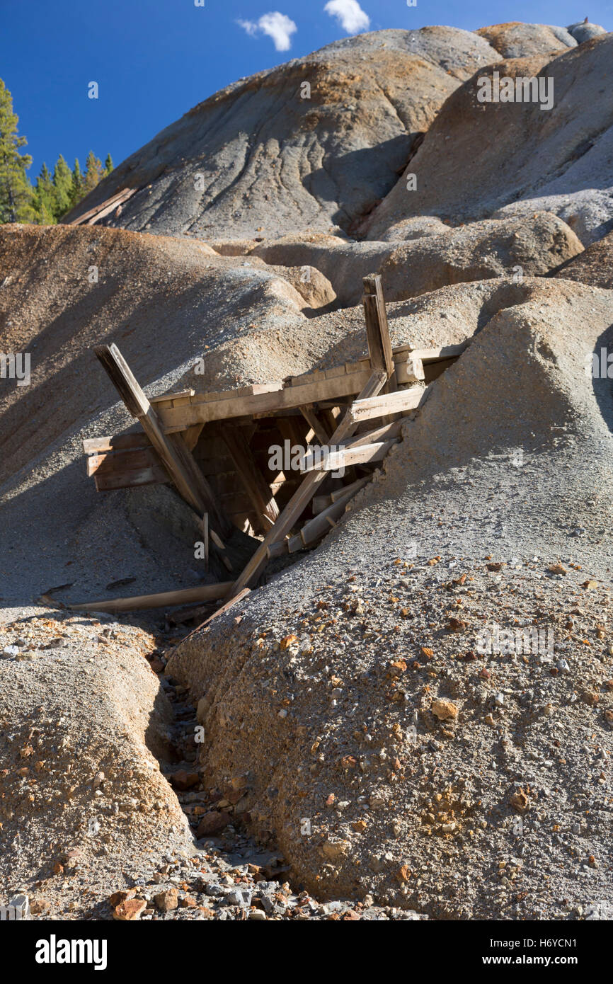 Leadville, Colorado The historic Leadville Mining District Stock Photo Alamy