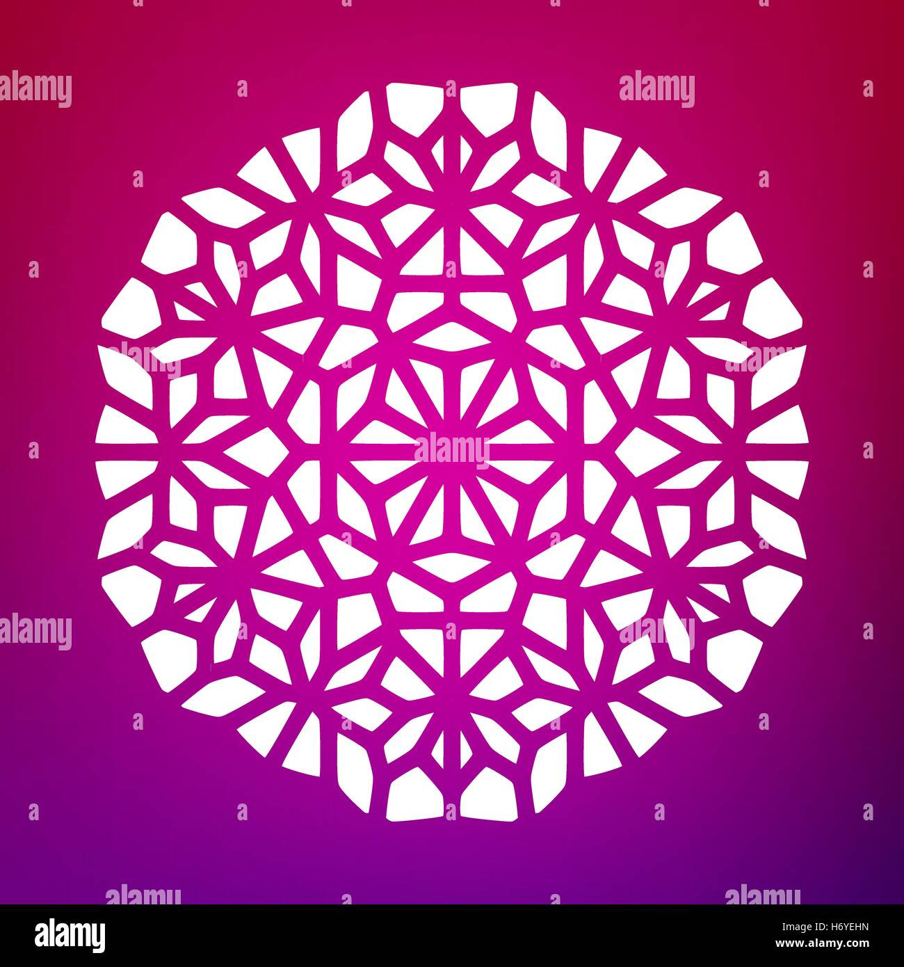 Vector Decorative Mandala Ornaments Illustration Stock Vector Image ...