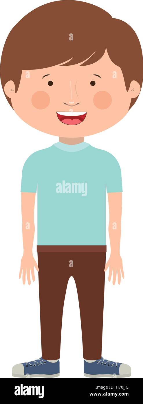 boy smiling wearing blue t-shirt and brown pants over white background. vector illustration Stock Vector Image & Art - Alamy boy smiling wearing blue t-shirt and brown pants over white background. vector illustration Stock Vector Image & Art - Alamy