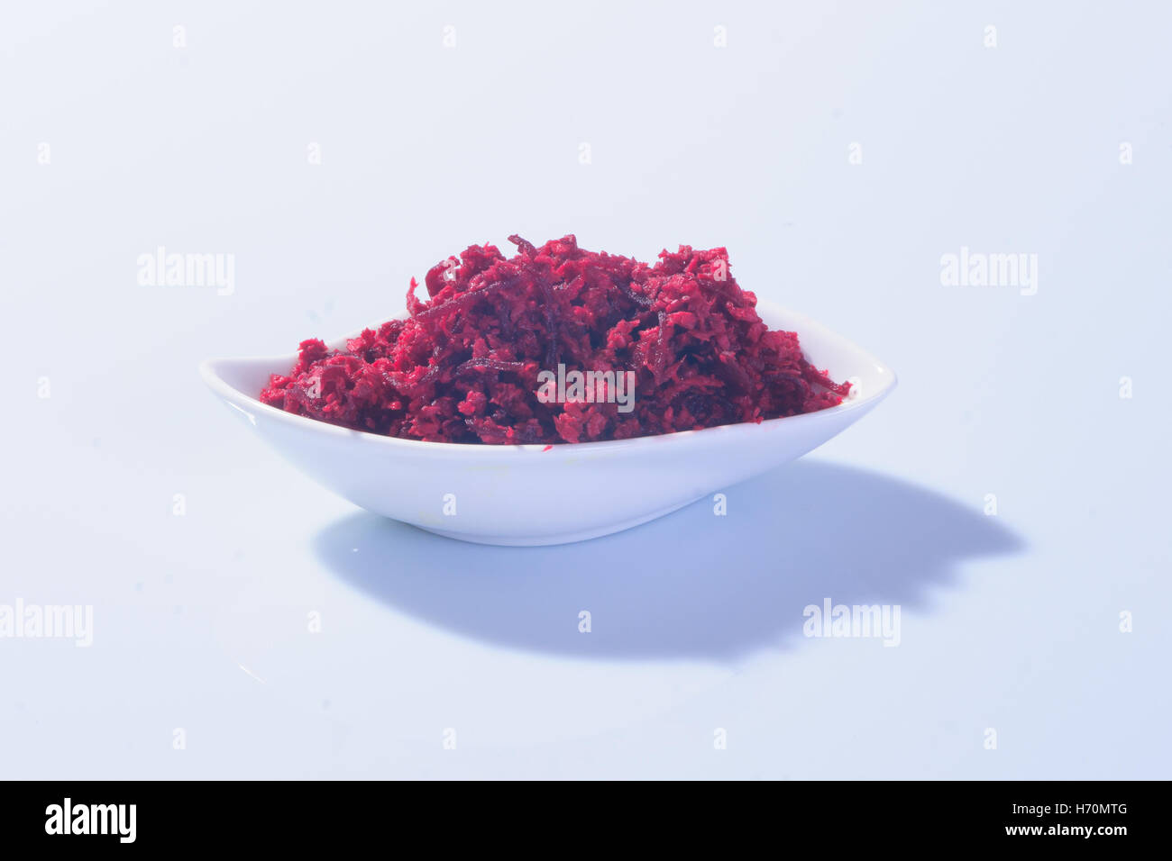 Horseradish sauce (with beet) A traditional Jewish Passover dish. In