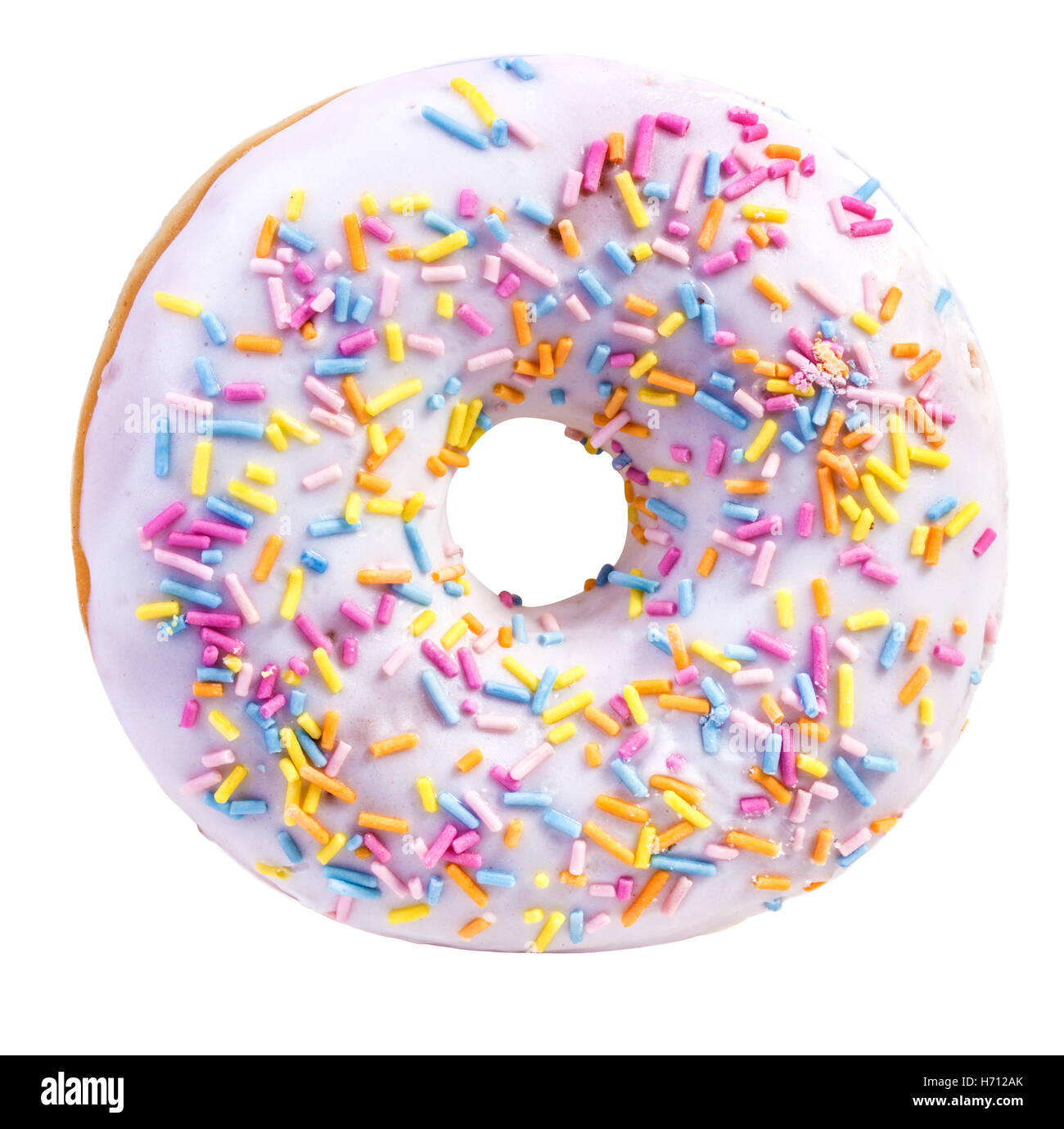 donut isolated on white background Stock Photo - Alamy