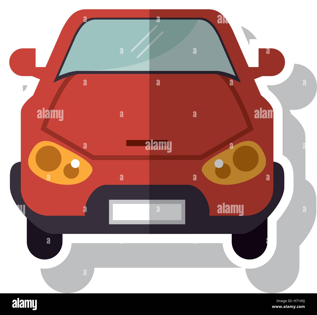 Isolated car vehicle design Stock Vector Image & Art - Alamy