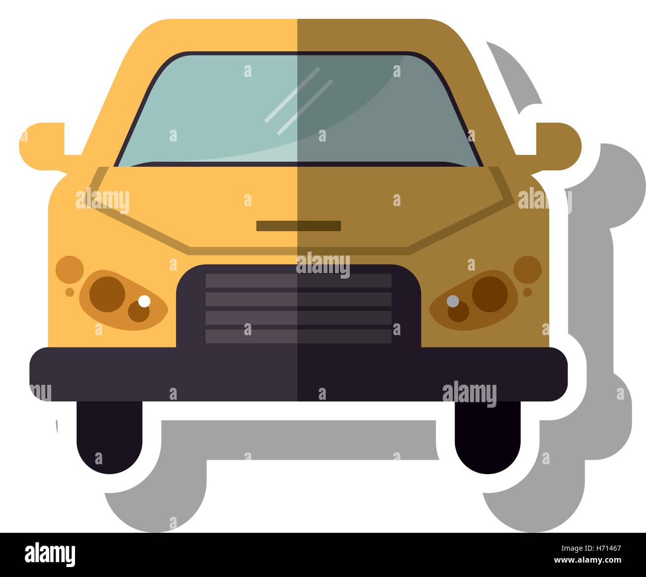 Isolated car vehicle design Stock Vector Image & Art - Alamy