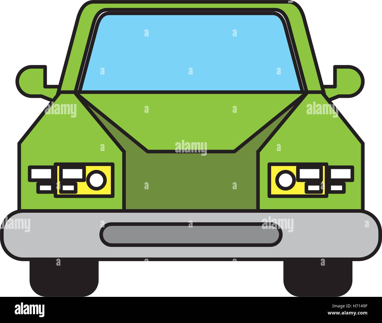 Isolated car vehicle design Stock Vector Image & Art - Alamy