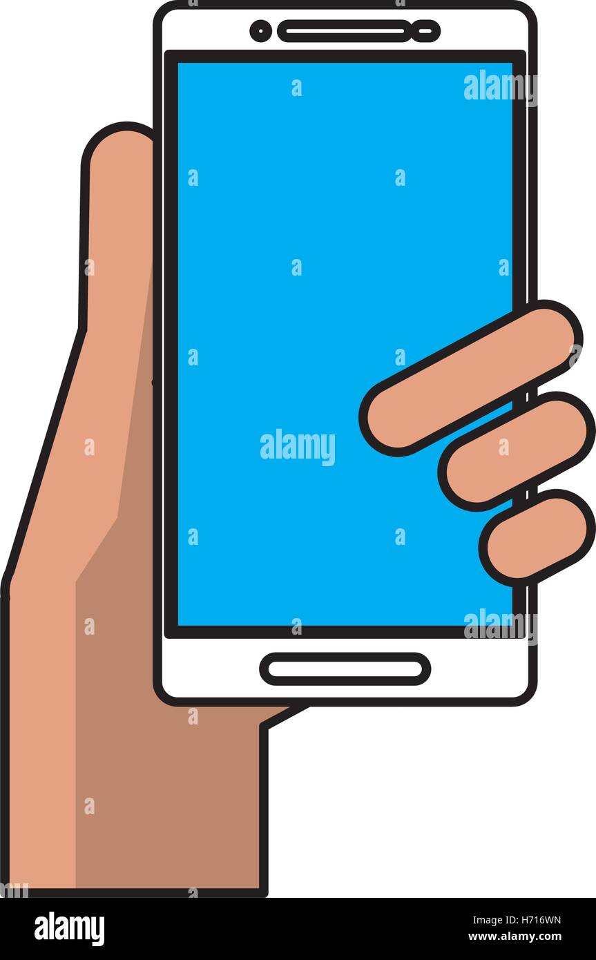 Isolated smartphone device design Stock Vector Image & Art - Alamy