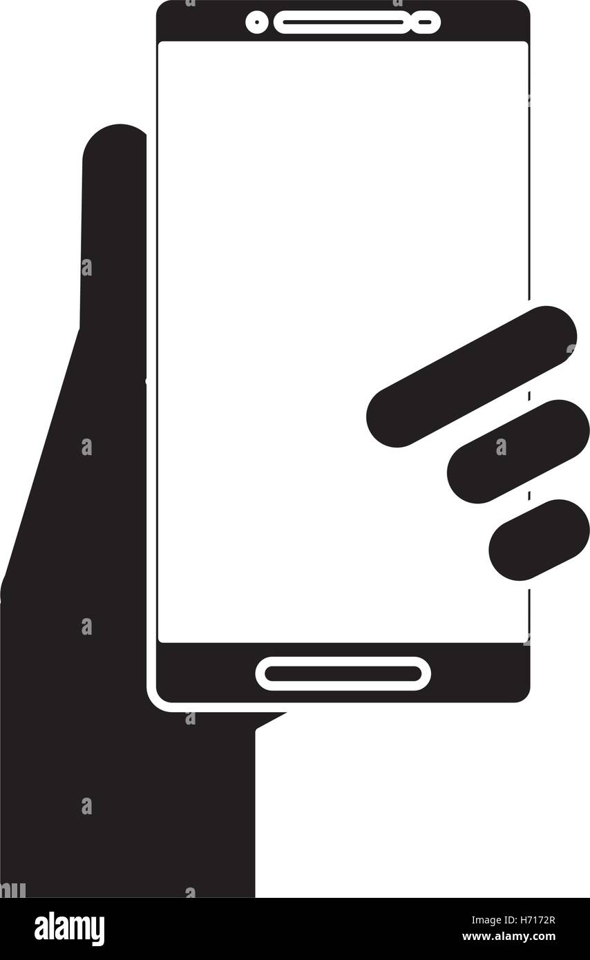 Isolated smartphone device design Stock Vector Image & Art - Alamy