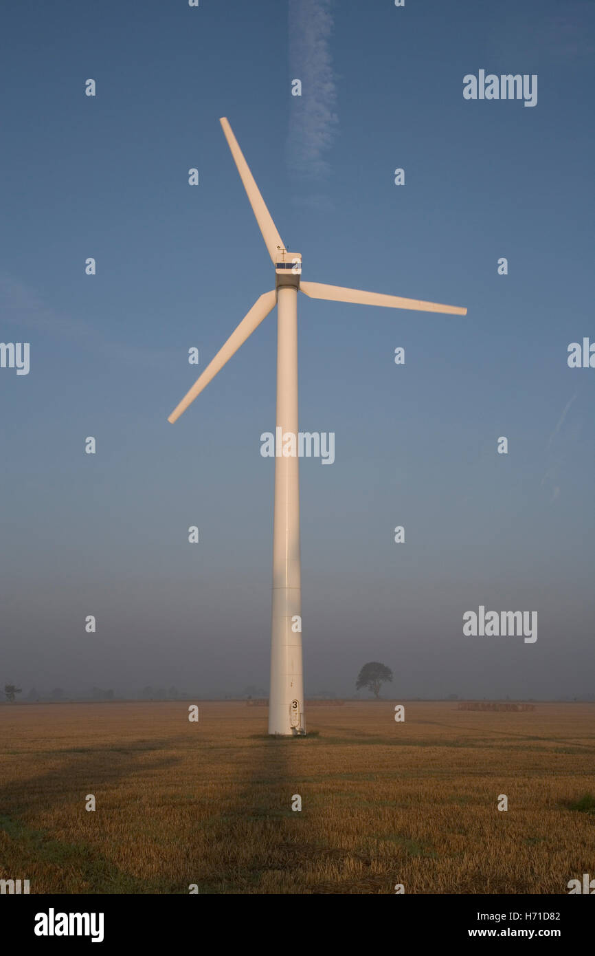 East Somerton, wind turbine, Norfolk, Stock Photo