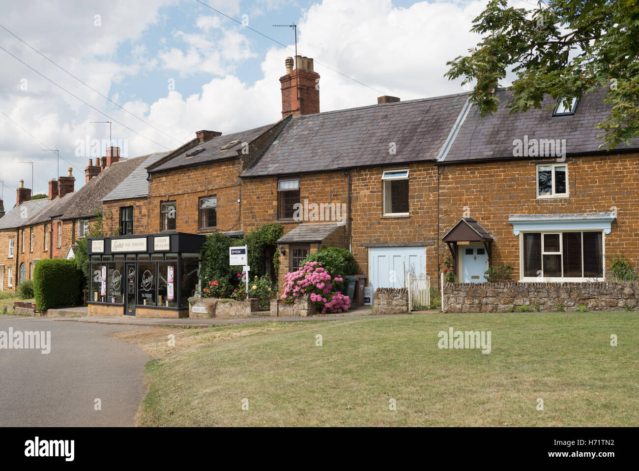 Residential homes in the village of Adderbury, North Oxfordshire