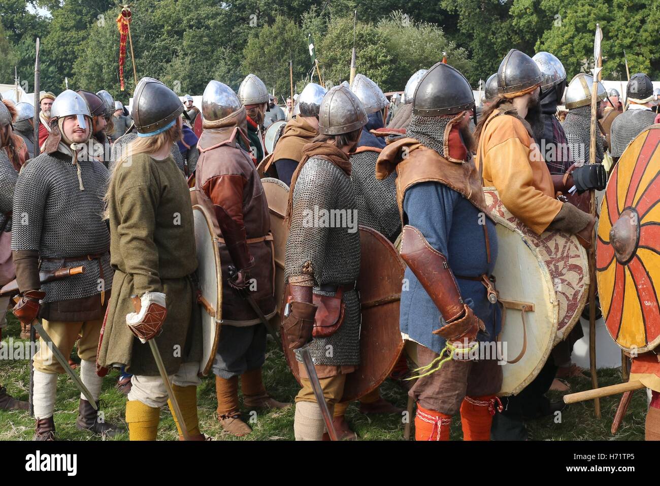 Saxon soldiers hi-res stock photography and images - Alamy