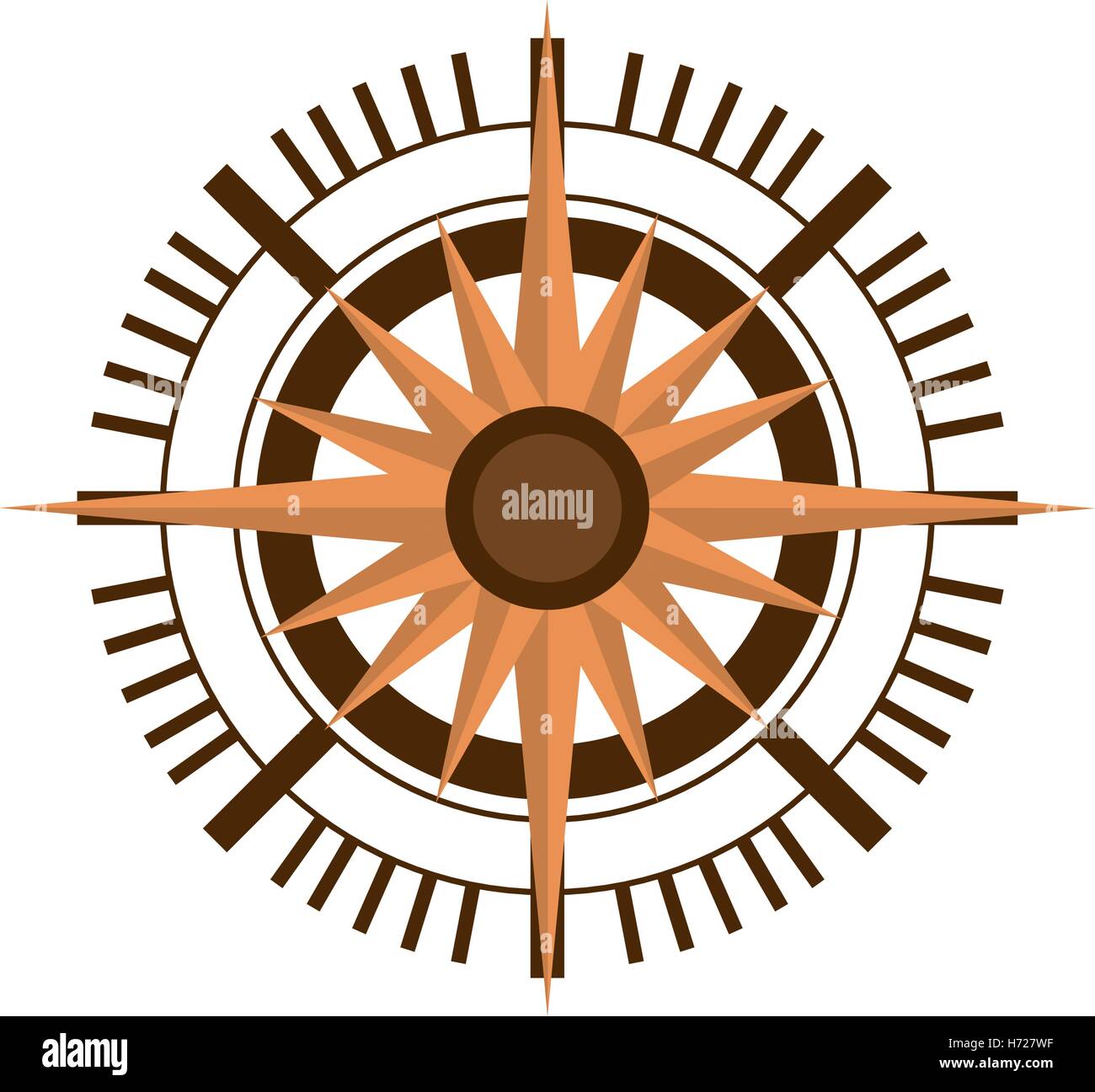 compass guide device isolated icon vector illustration design Stock ...