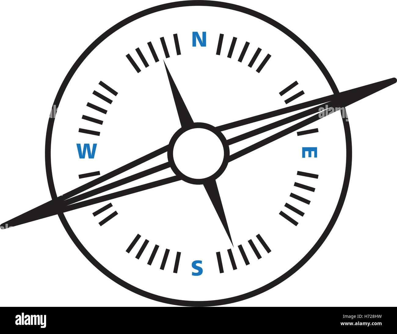 compass guide device isolated icon vector illustration design Stock ...