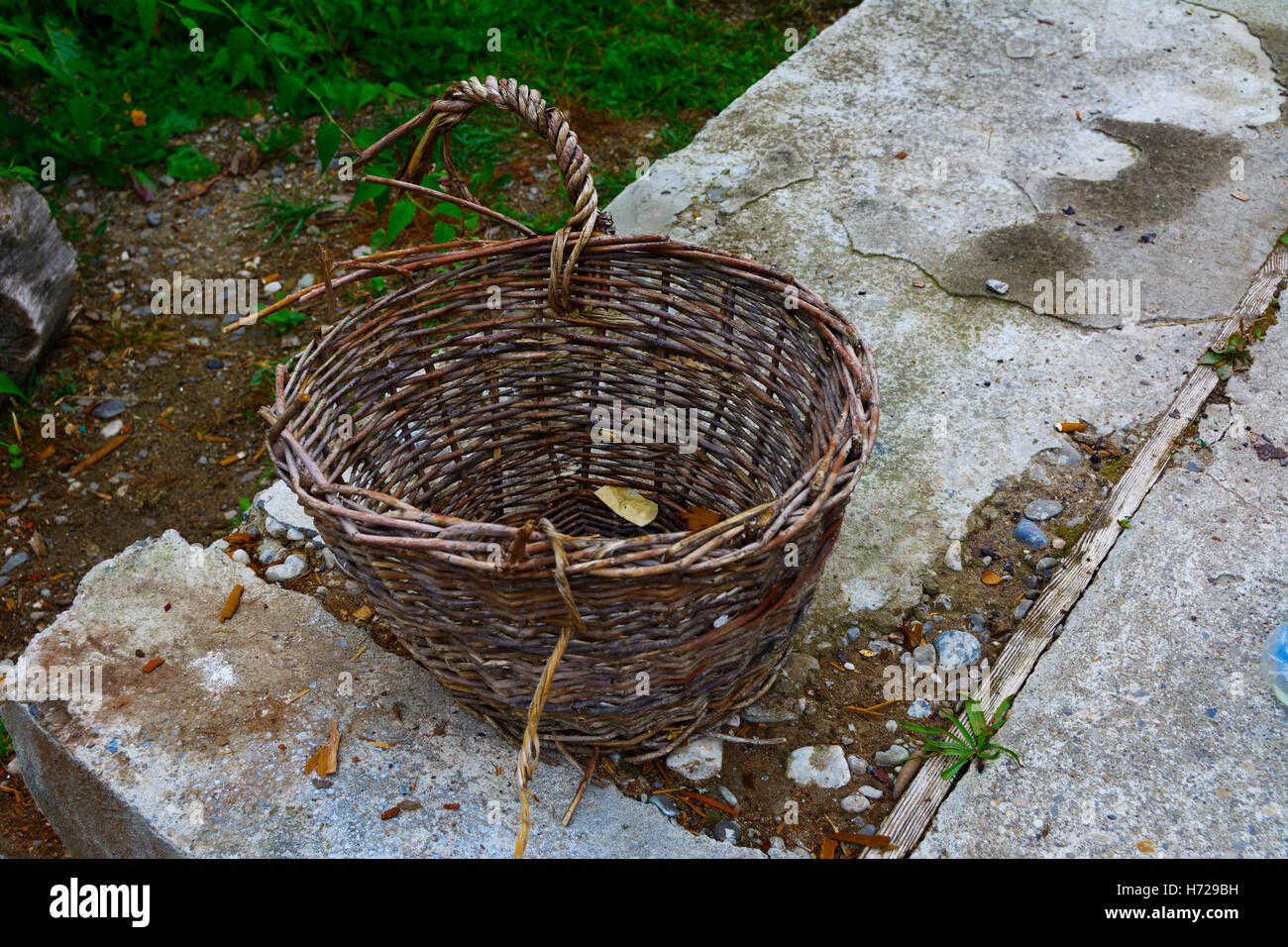 The design of the courtyard of an apartment house. Stock Photo