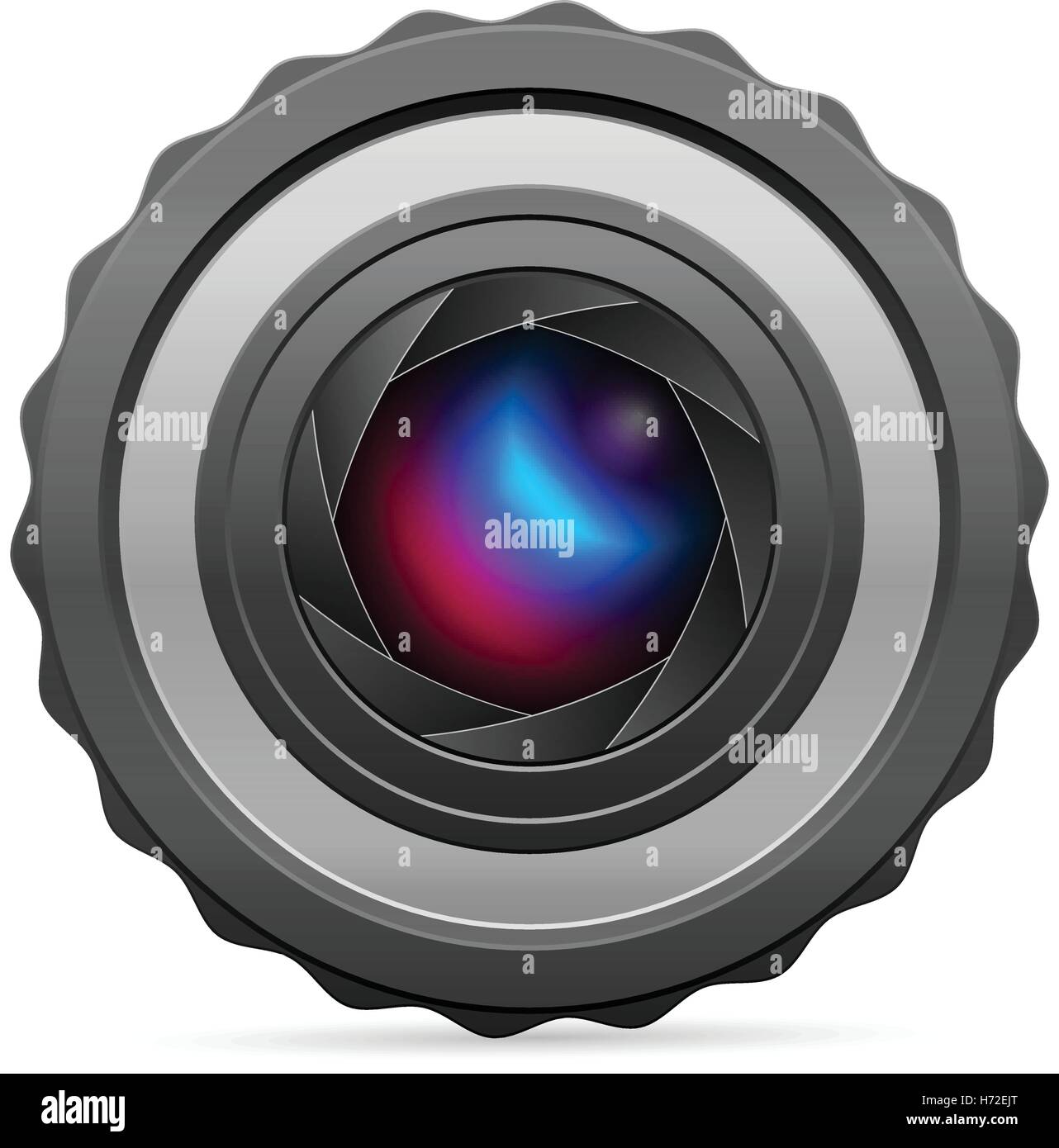 Photo camera icon on a white background Stock Vector Image & Art - Alamy