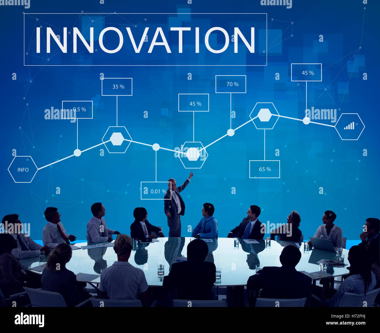 Business Innovation Technology Invention Idea Concept Stock Photo