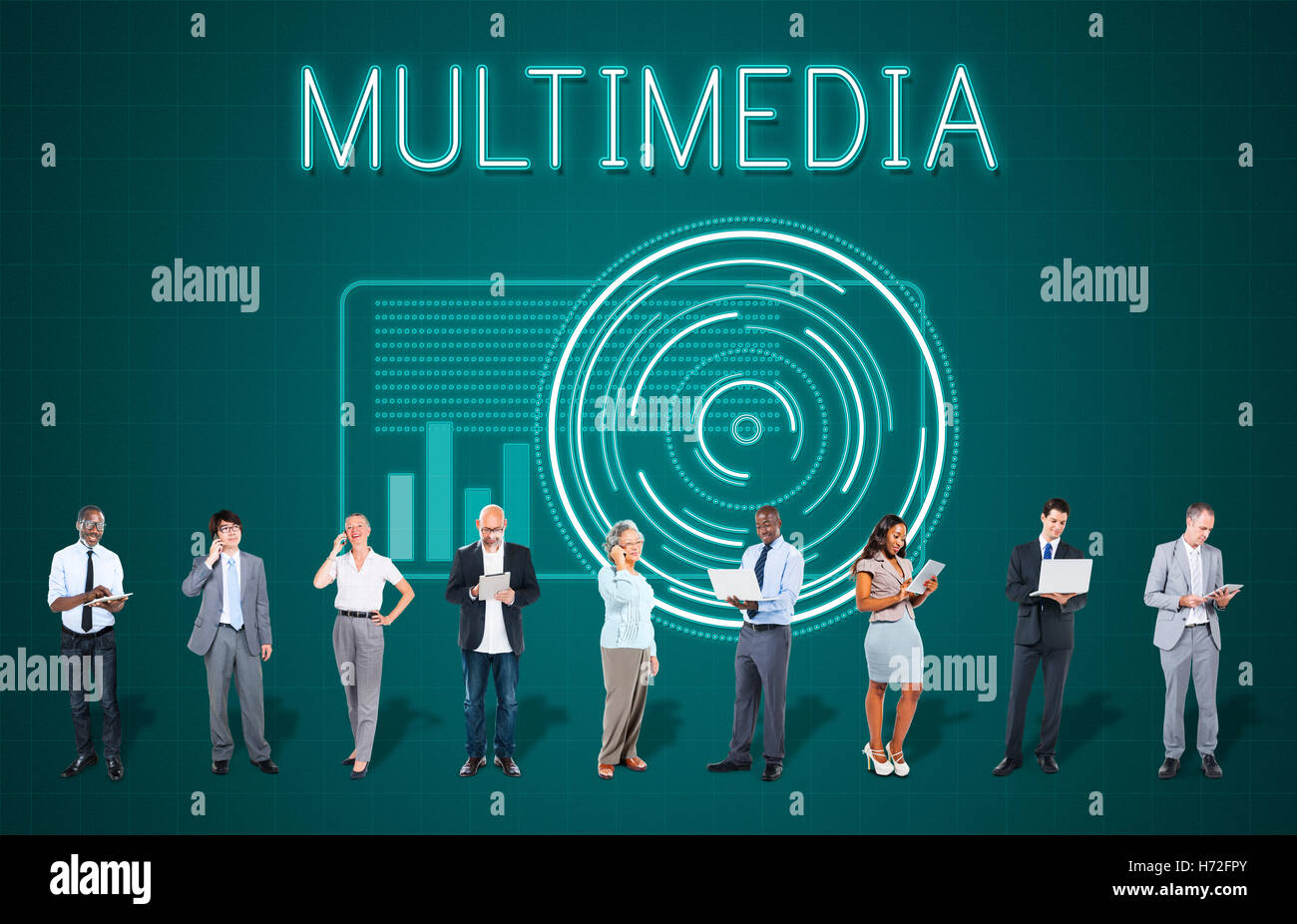 Technology Digital Innovation Futuristic Advanced Concept Stock Photo